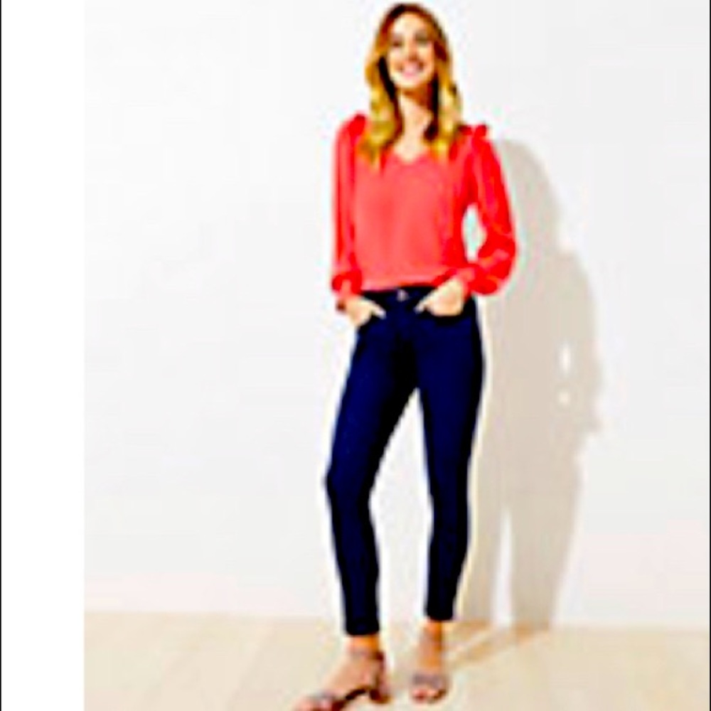 Loft High Rise Skinny Jeans